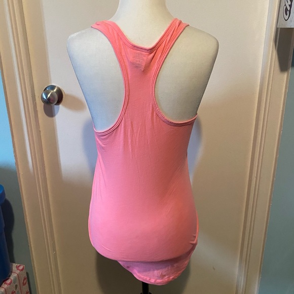 PINK VICTORIA SECRET PINK RACERBACK TANK TOP - Picture 10 of 12